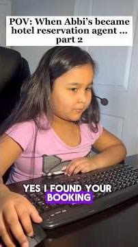 Kid Hotel Receptionist Gets Stumped by This Question 💀 #shorts #funny