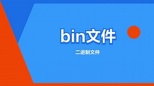 “bin文件”是什么意思？