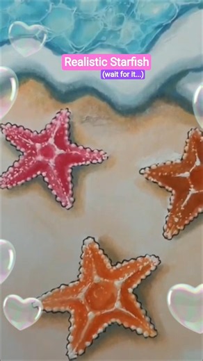 How to draw Starfish with Brush pen #drawing #tutorial #diy #cute #starfish #worldcup #shorts #art