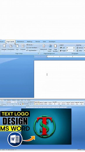 MS Word Logo Design Step-by-Step Guide