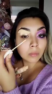 65K views · 1.2K reactions | #tutorial #makeuplili #guadalajara #maquillaje #monocromatico #lila #tiktok | Makeup Lili | Facebook