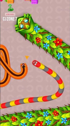 Best Gameplay Videos of Snake Game 🐍(Wormate.io) Shorts Video - Trending Shorts #wormszone #trending