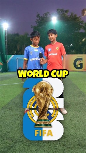 2 Indian Kids DESTROY Real Madrid ⚽ World Cup 🏆 Trivia #realmadrid #worldcup #football #shorts #fifa