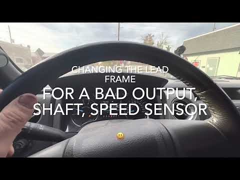 2012 Ford F150 P0720 P0722 lead frame replacement for bad output shaft speed sensor
