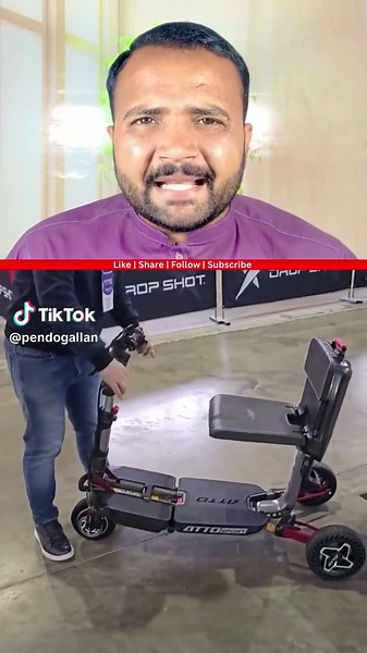 Foldable Motorcycle Ka Scene! 🏍️🔁