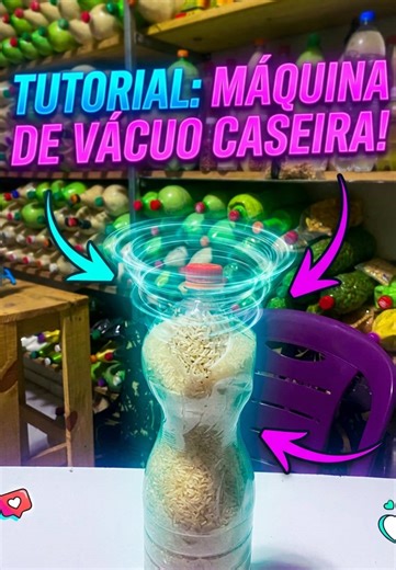 Tutorial máquina de vácuo caseira #tutorial #guerra #pet #gambian_tiktok🇬🇲🇬🇲 #preparacao