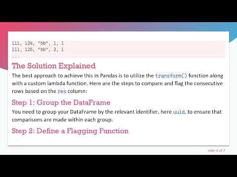 How to Compare and Flag Closest String Rows in Pandas DataFrame