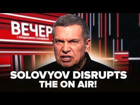 😱Total MELTDOWN in Moscow! Solovyov Storms Live Broadcast with Profanity — Studio Left Stunned
