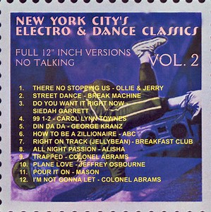 Various - New York City's Electro & Dance Classics Vol. 2