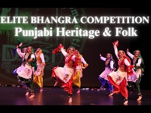 Punjabi Heritage & Folk - 1st place | Senior Live bhangra | Elite Bhangra competition