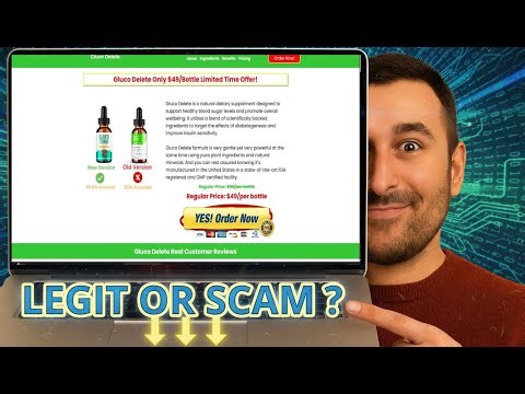 Gluco Delete Review 2026 Blood Sugar Support Supplement Legit or Scam
