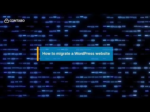 How to migrate a WordPress website