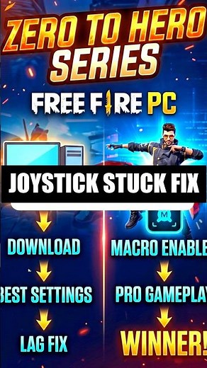 How To Fix JOYSTICK Stuck And Aim Stuck Problem in Free Fire PC | BlueStacks 5 | MSI 5 Emulator