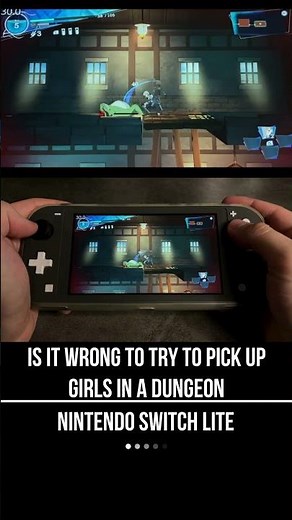 Is It Wrong to Try to Pick Up Girls in a Dungeon? Fullland of Water and Light Switch Lite Gameplay