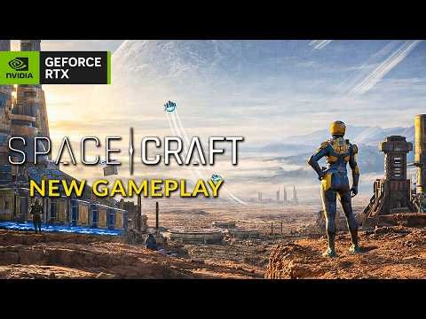 SPACECRAFT New Gameplay Demo 15 Minutes 4K
