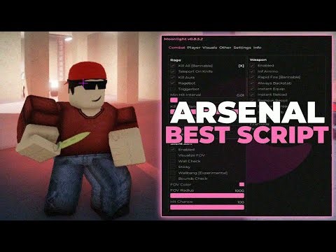 [NEW!] Best Arsenal Script/Hack! | Moonlight | Kill All, God Mode & More! Pastebin 2025 (Christmas!)