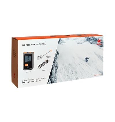 Avalanche safety pack DVA + Shovel + Probe Mammut Barryvox Package - Alpinstore