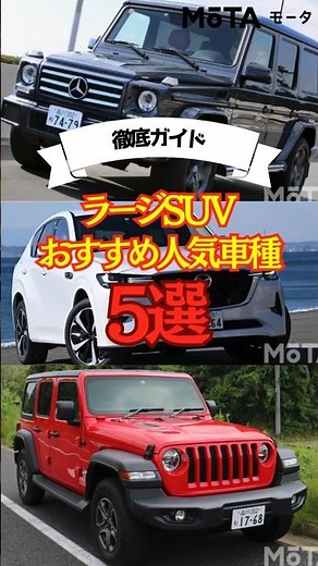 【ラージSUV】おすすめ人気車種5選徹底ガイド #shorts #車 #2024年SUV #SUVおすすめ #人気SUV25選 #車選びのコツ #自動車情報