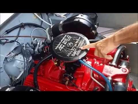 Volvo Penta AQ211A electric choke operation