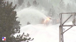 A Union Pacific flanger and crew on Donner Pass were buried by an avalanche. "Rotaries, Battle to Open Donner Pass" has that story and the snow clean-up after. https://rfd.video/DonnerRotary | Railfan Depot