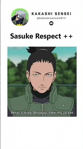 Respect for Sasuke | Naruto Meme 2
