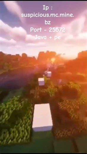 Java + Bedrock Server ⚙️ Minecraft Survival 😲