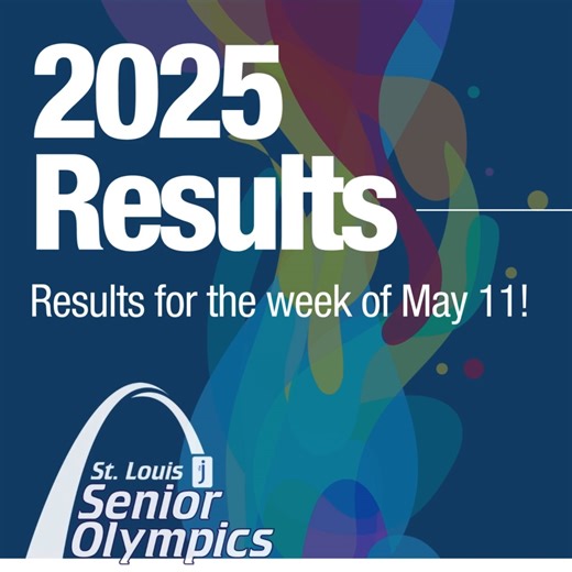 Results from this week's 2025 St. Louis Senior Olympics events! | The J - St. Louis