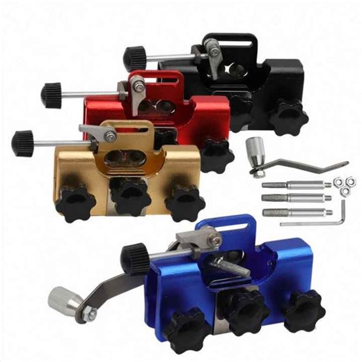 TEBAK Chain Saw Sharpeners Portable Chainsaw Chain Sharpening Woodworking Grinding Stones Electric Chainsaw Grinder Tool