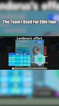 Best Elite Four Team | Pokemon Brick Bronze Roria Conquest