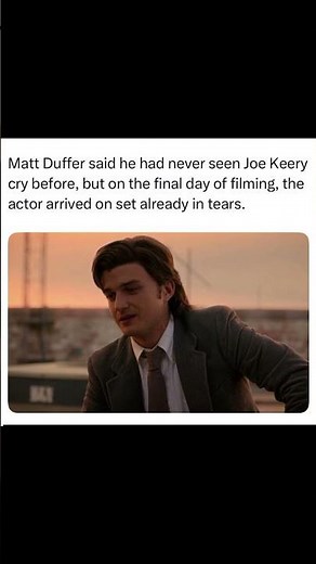 😭 Joe Keery’s final day on Stranger Things set. 🎸 #ST5 #thefinalchapter