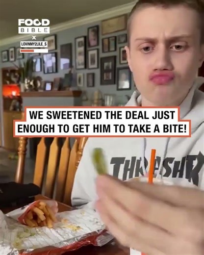 Trying a new food with Autism 🥒🤔