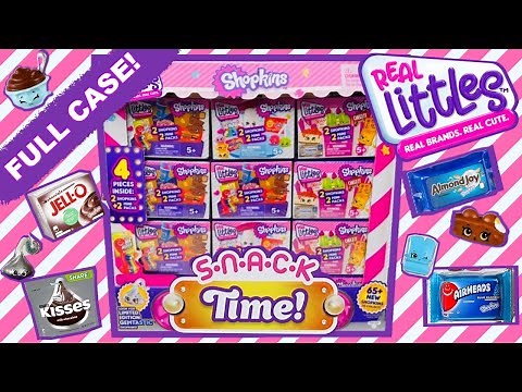 FULL CASE REAL LITTLES SNACK TIME UNBOXING!!