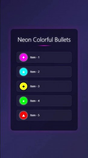 Bullets | HTML & CSS