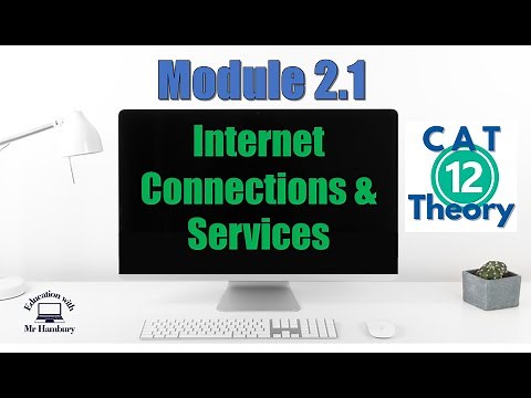 Internet Connections & Services | Module 2.1 | Grade 12 *Updated*