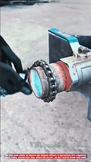 Innovative Chain Clamp Pipe Welding Tool : Best Fast Round Pipe Alignment