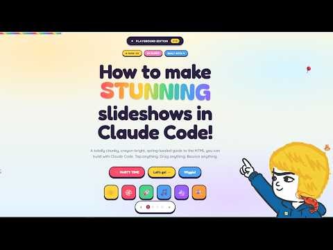 How I Make My Stunning Slideshows in ClaudeCode