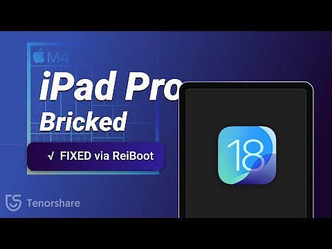 iPadOS 26/18 for M4 iPad Pro Bricked | How to Fix iPad Stuck on Software Update [Tested]