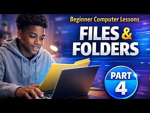Files, Folders & Drives Explained: Computer Lessons for Beginners – Lesson 4