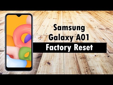 Samsung Galaxy A01 How to Reset Back to Factory Settings