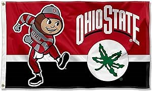 College Flags & Banners Co. Ohio State Buckeyes 3x5 Banner Flag