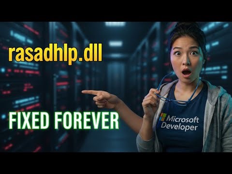 Fix rasadhlp.dll Error!