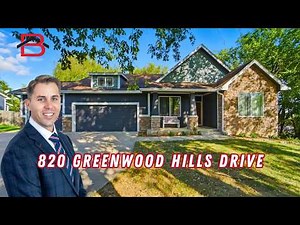 Wooded Acreage & Modern Finishes in 820 Greenwood Hills Drive, Adel, IA