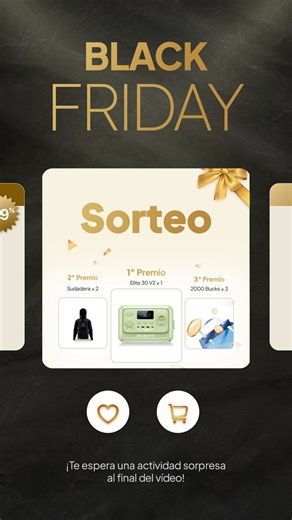 🖤 ¡BLUETTI BLACK FRIDAY YA ESTÁ AQUÍ! 🖤 ¡Alimenta tus aventuras con un increíble 𝟕𝟑% 𝐃𝐄 𝐃𝐄𝐒𝐂𝐔𝐄𝐍𝐓𝐎! Y eso no es todo... ✨ MEGA DESCUENTOS: Libera energía portátil con hasta un 73% DE DESCUENTO en toda la gama BLUETTI. ✨ SORTEO ÉPICO: ¡Participa para ganar premios alucinantes! 🔔 Importante: Instagram y Facebook comparten el mismo lote de premios. ¡Participa en la plataforma que prefieras! Lo que puedes ganar: 🥇 Elite 30 V2 × 1 🥈 Sudadera × 2 🥉 2000 BLUETTI Bucks × 3 Cómo partici