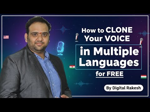 How to Clone Your Voice in Multiple Languages for FREE | AI Voice Cloning Tutorial in Telugu