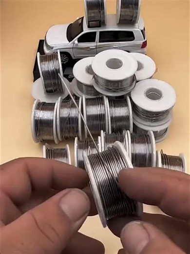 🔌Strong bonds, easy soldering! Our wire melts smoothly for perfect joins ✨ Fed up with weak connections? 😤 This solder wire locks things tight 🔗 Shop today! https://ourmur.store/products/stainless-steel-soldering-tin-wire | Ourmur market