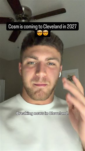 Brian Cox on Instagram: "Cosm in coming to Cleveland in 2027!!!!"