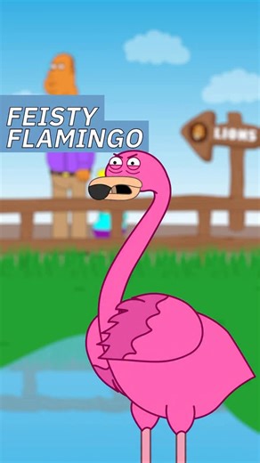 Cliff Benfield | Feisty Flamingo 🦩😡 | Instagram