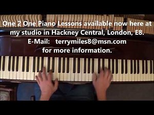 VITAL BOOGIE WOOGIE PIANO TUTORIAL BY TERRY MILES