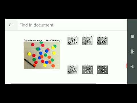 Segment / identify colours in an image using PCA (Principal Component Analysis). IP in description
