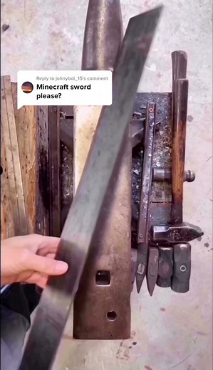 Crafting a Real Minecraft Sword with Yellow Goose Forge